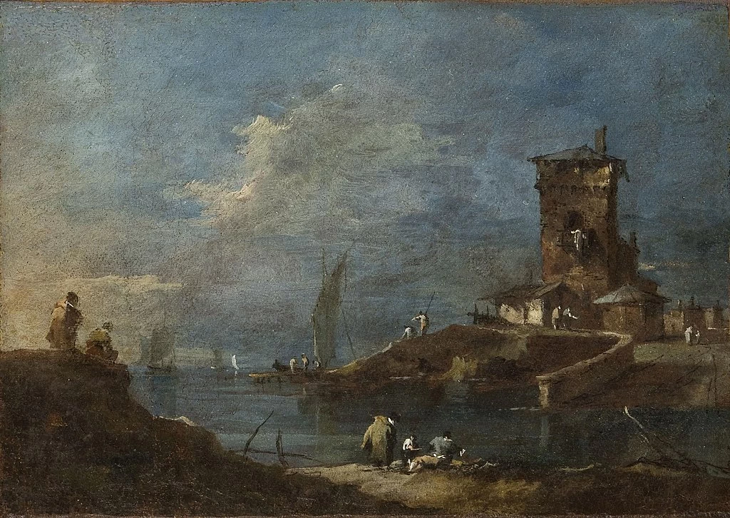 Capriccio con torre e case - Philadelphia Museum of Art